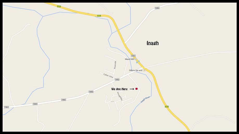 Map Inagh border